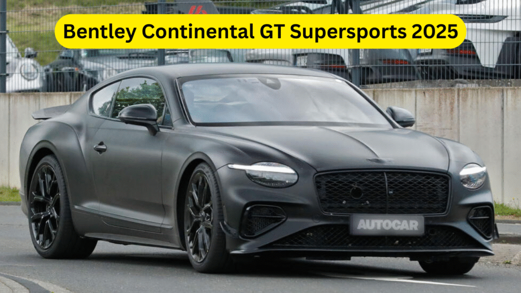 Bentley Continental GT Supersports 2025