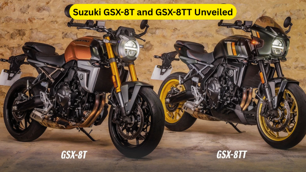 Suzuki GSX-8T and GSX-8TT Unveiled
