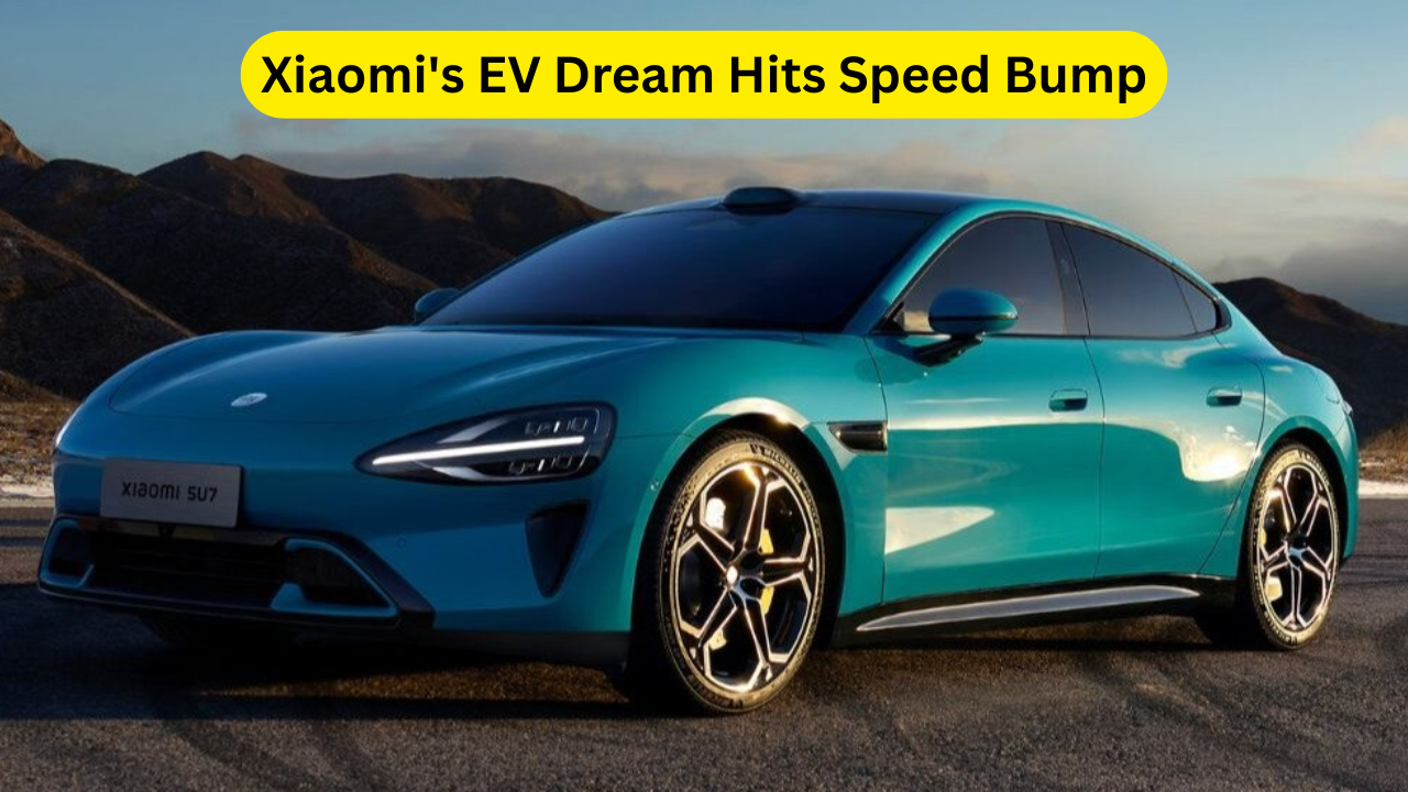 Xiaomi's EV Dream Hits Speed Bump