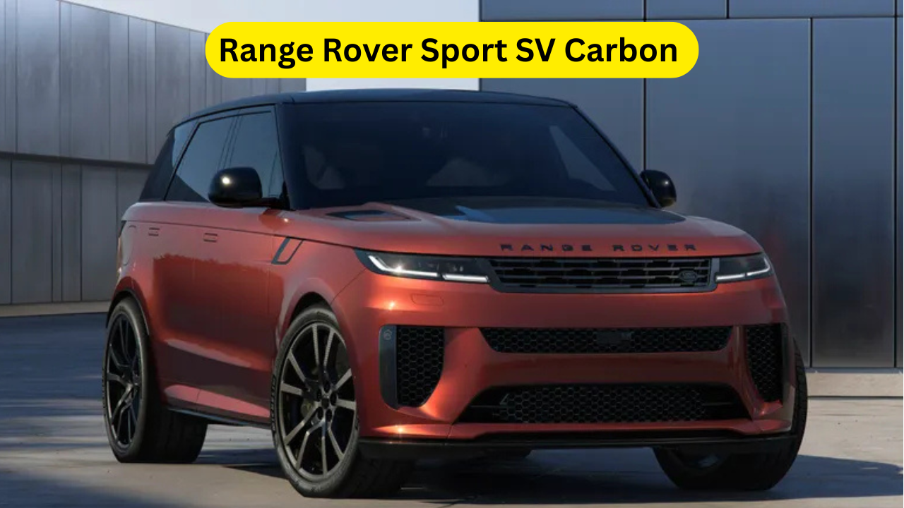 Range Rover Sport SV Carbon Unveiled