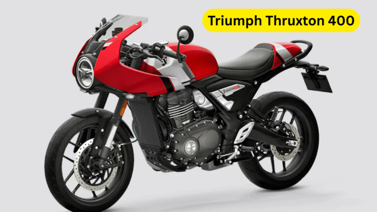 Triumph Thruxton 400 Launched at ₹2.74 Lakh: A Retro Café Racer with Modern Punch